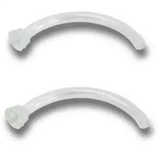 Внутренняя канюля для трахеостомической трубки Blue Line Ultra, размер 8,0, диаметр 6,5/8,0мм, длина 75,5мм, для трубок 100/850 не фенестированная (белая)