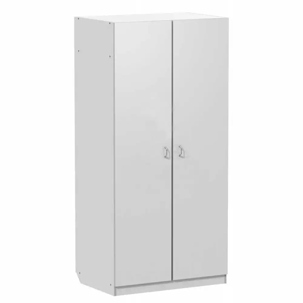 Шкаф медицинский ШМО-"МСК" МД-501.01 для одежды, двухстворчатый, с 2-мя отделениями, размер 860х560х1800мм, цвет корпуса и фасада - белый