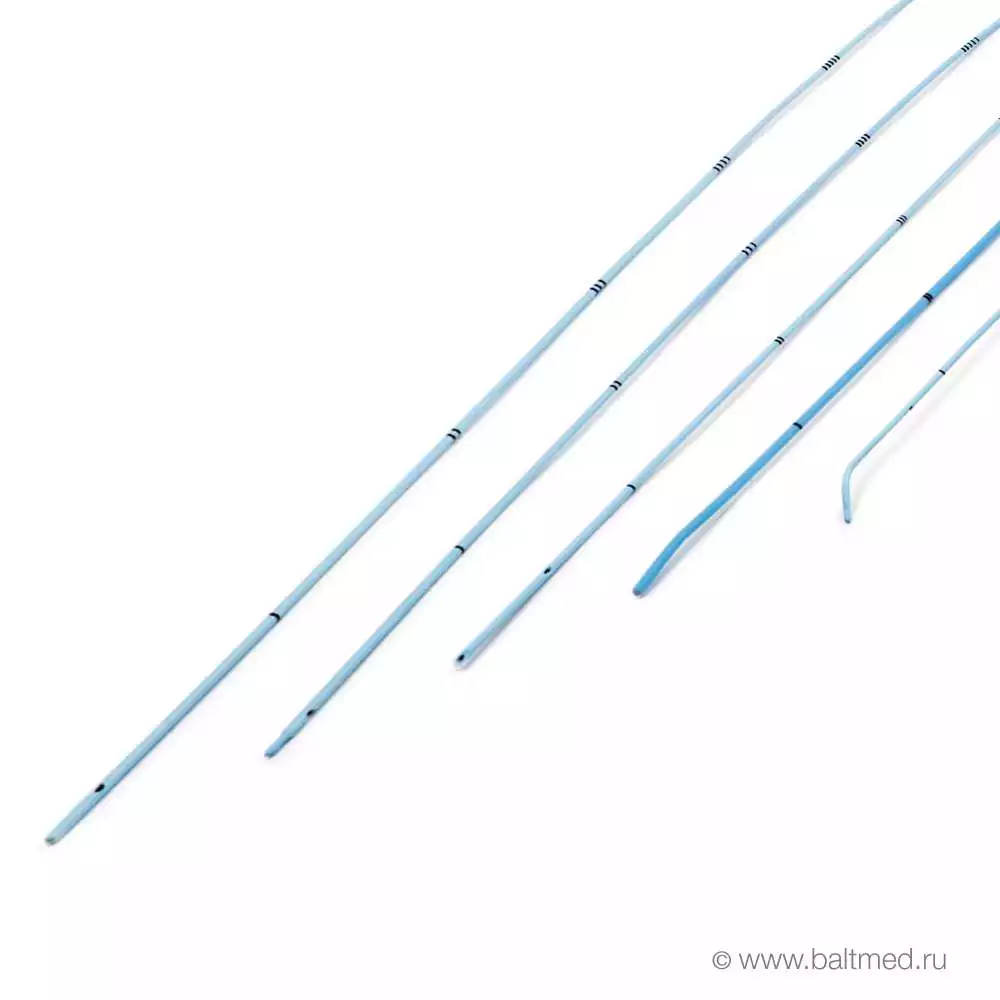 Катетер мочеточниковый тип Нелатон 5F, длина 70см, стерильный