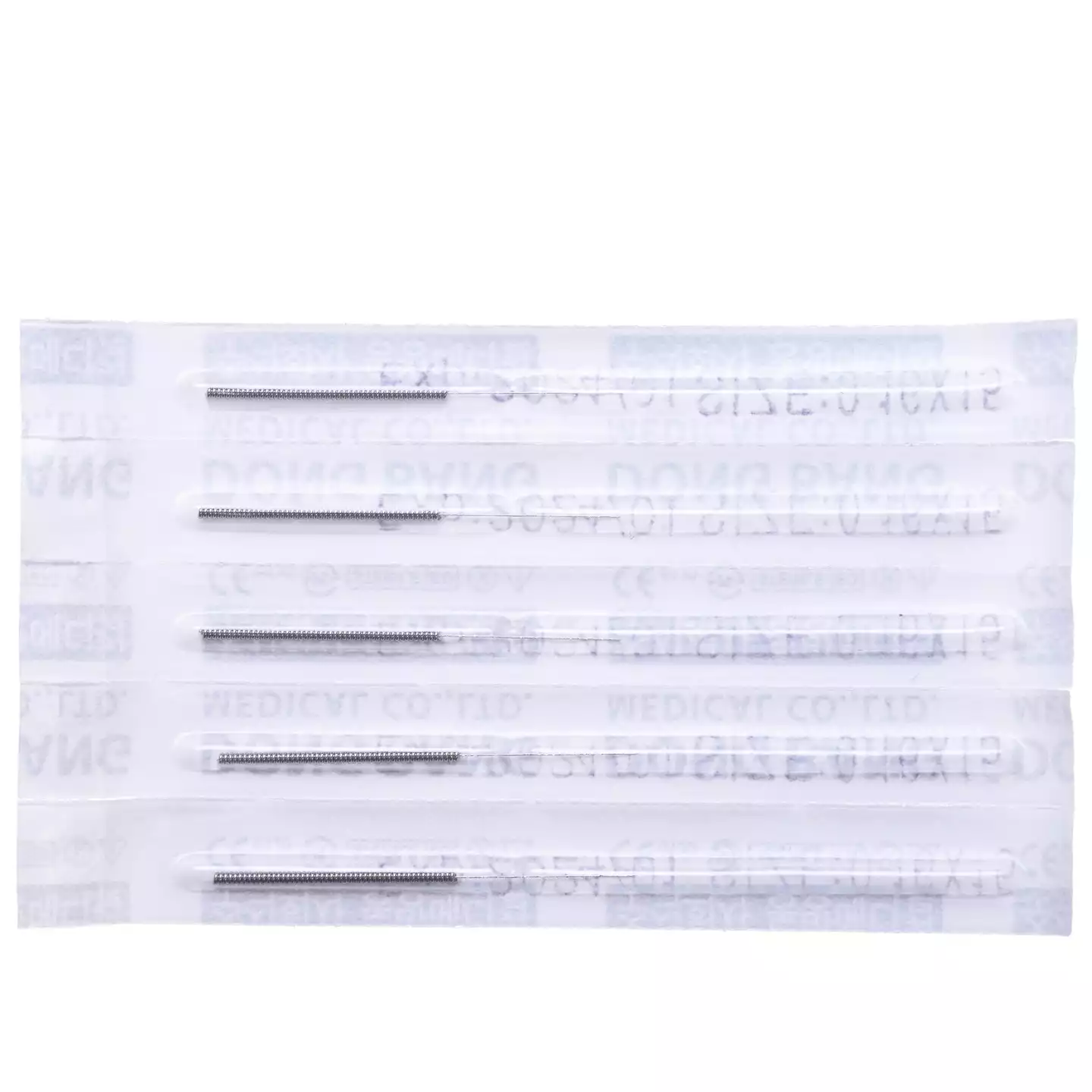 Игла акупунктурная стальная DB102, размер 0,16х15мм, без направителя, 10шт - стерильный блистер, упаковка 100шт