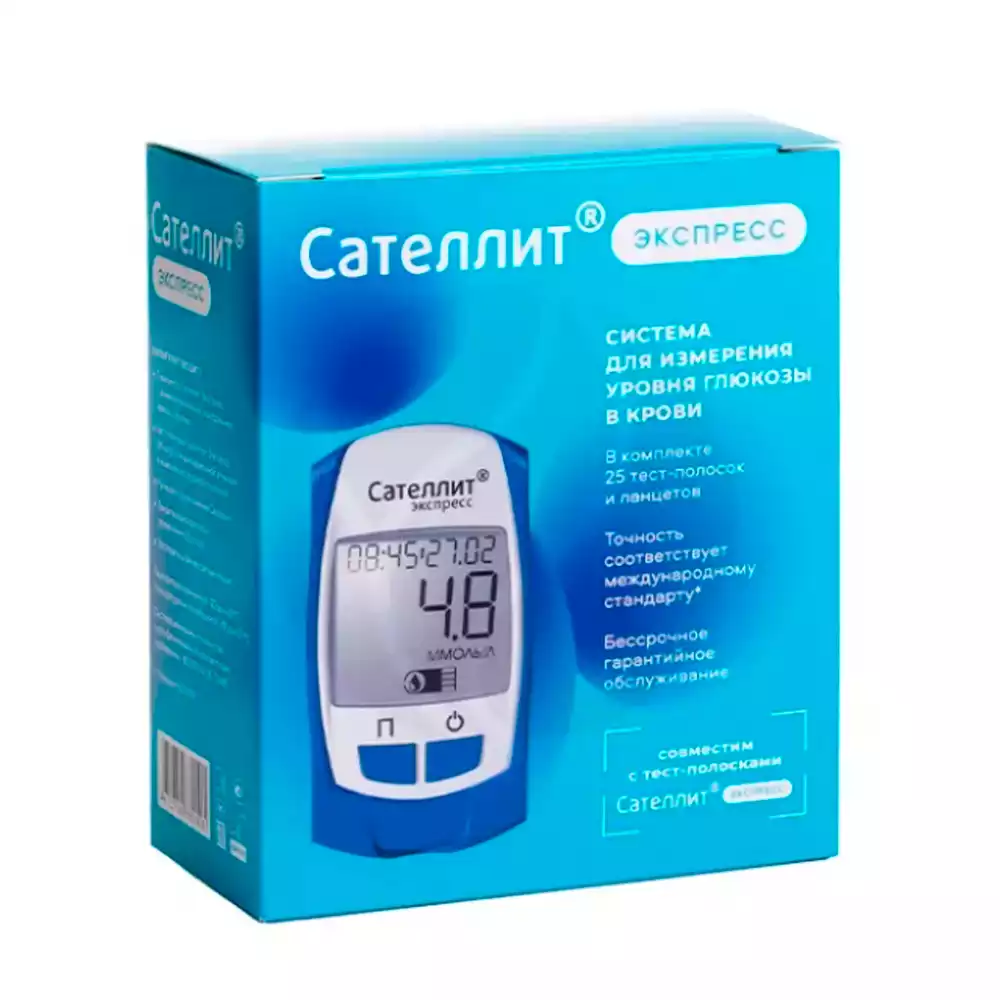 Глюкометр "Сателлит-Экспресс" ПКГ-03