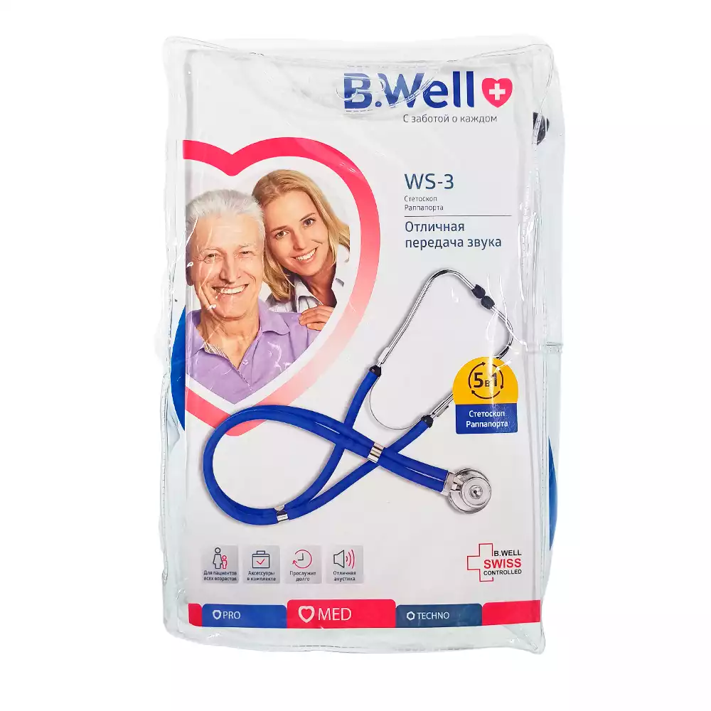 Стетоскоп WS-3, Раппапорт синий