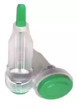 Ланцет автоматический Prolance Normal Flow, игла 21G, глубина прокола 1,8мм, цвет зеленый