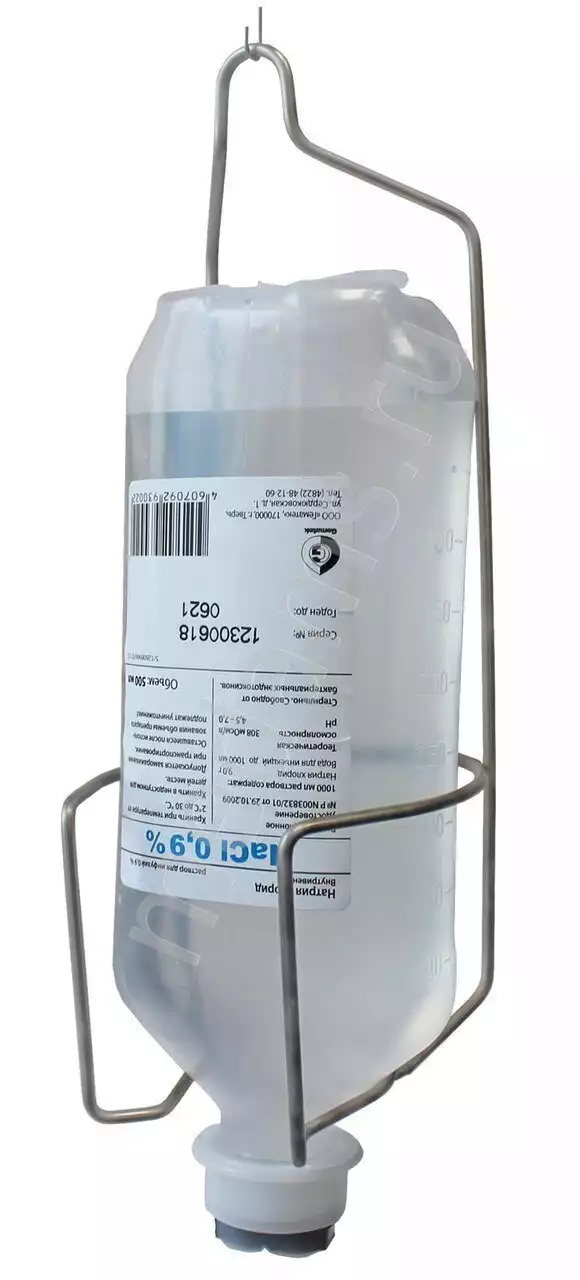 Держатель инфузионных растворов для постановки капельницы, универсальный