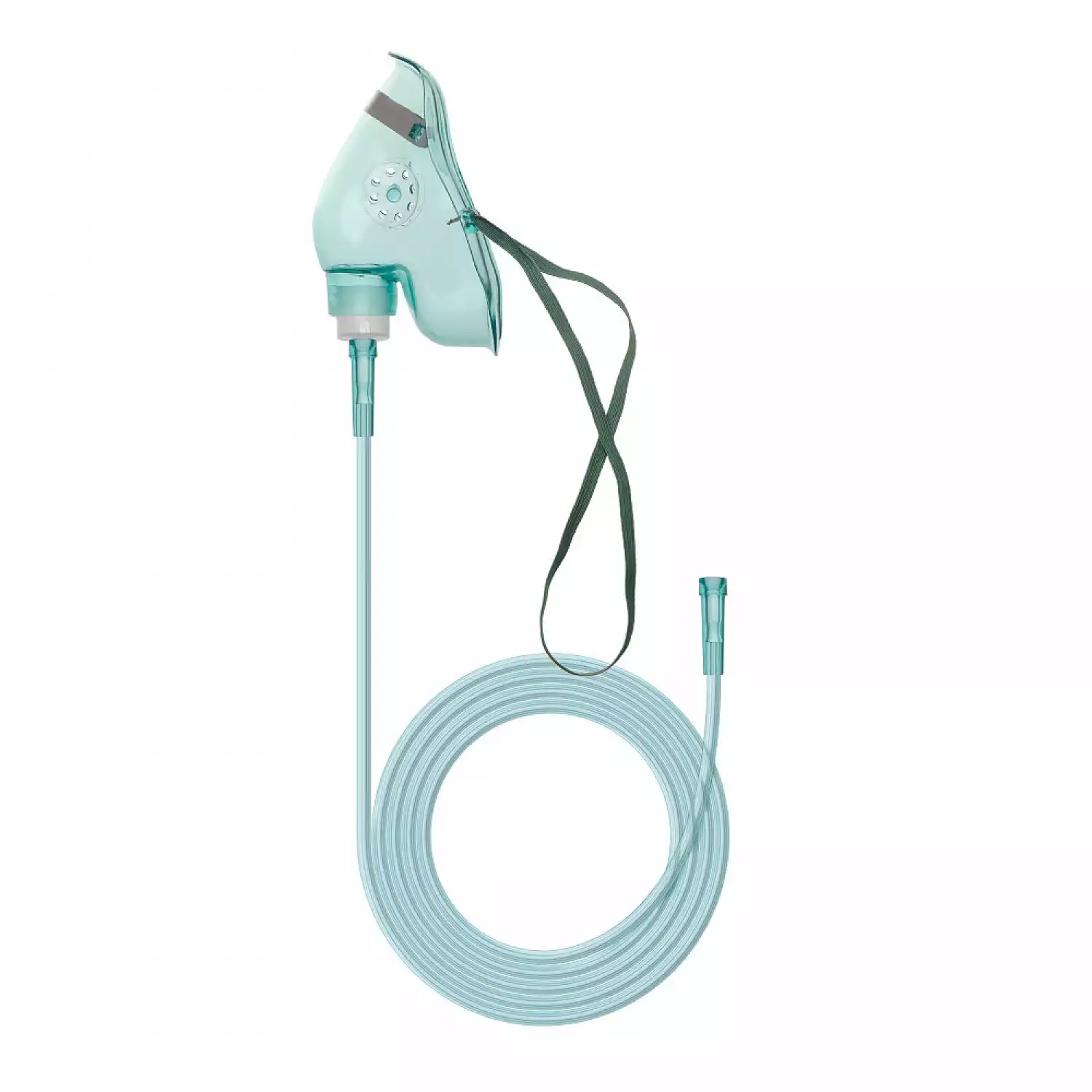 Маска кислородная, лицевая, размер XL, удлиненная с кислородной трубкой 213см, стерильная