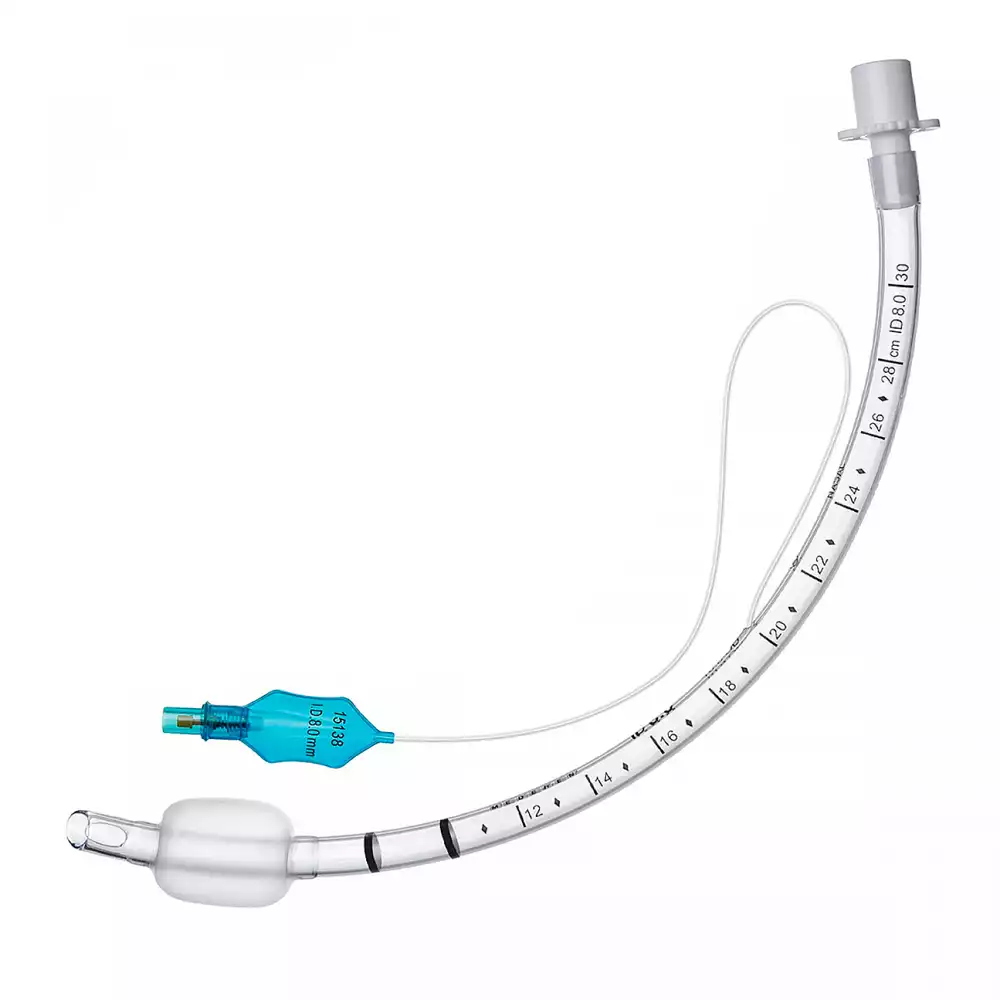Трубка эндотрахеальная №5,5 с манжетой объемом 9мл, диаметр 5,5/7,5мм, длина 300мм, стерильная