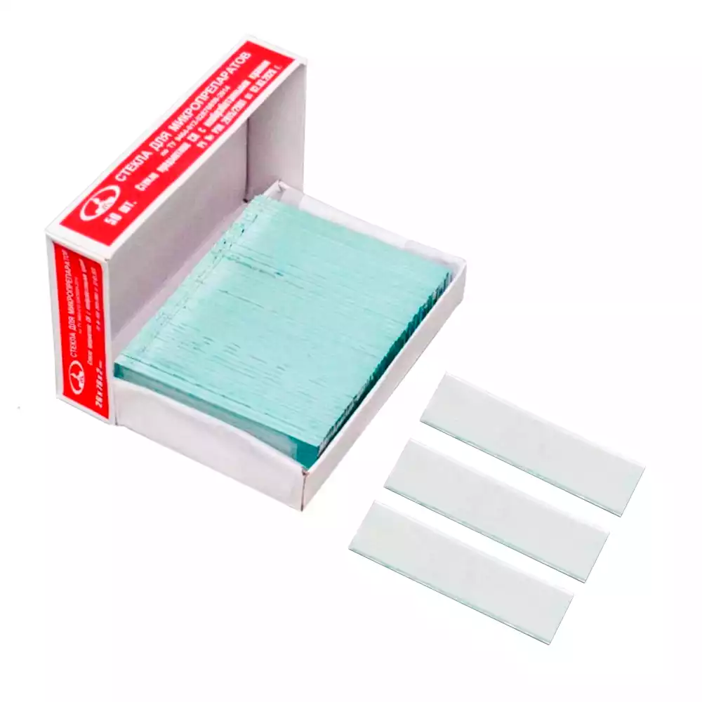 Стекло для микропрепаратов, размер 26*76*2,0мм, предметное СП с необработанными краями