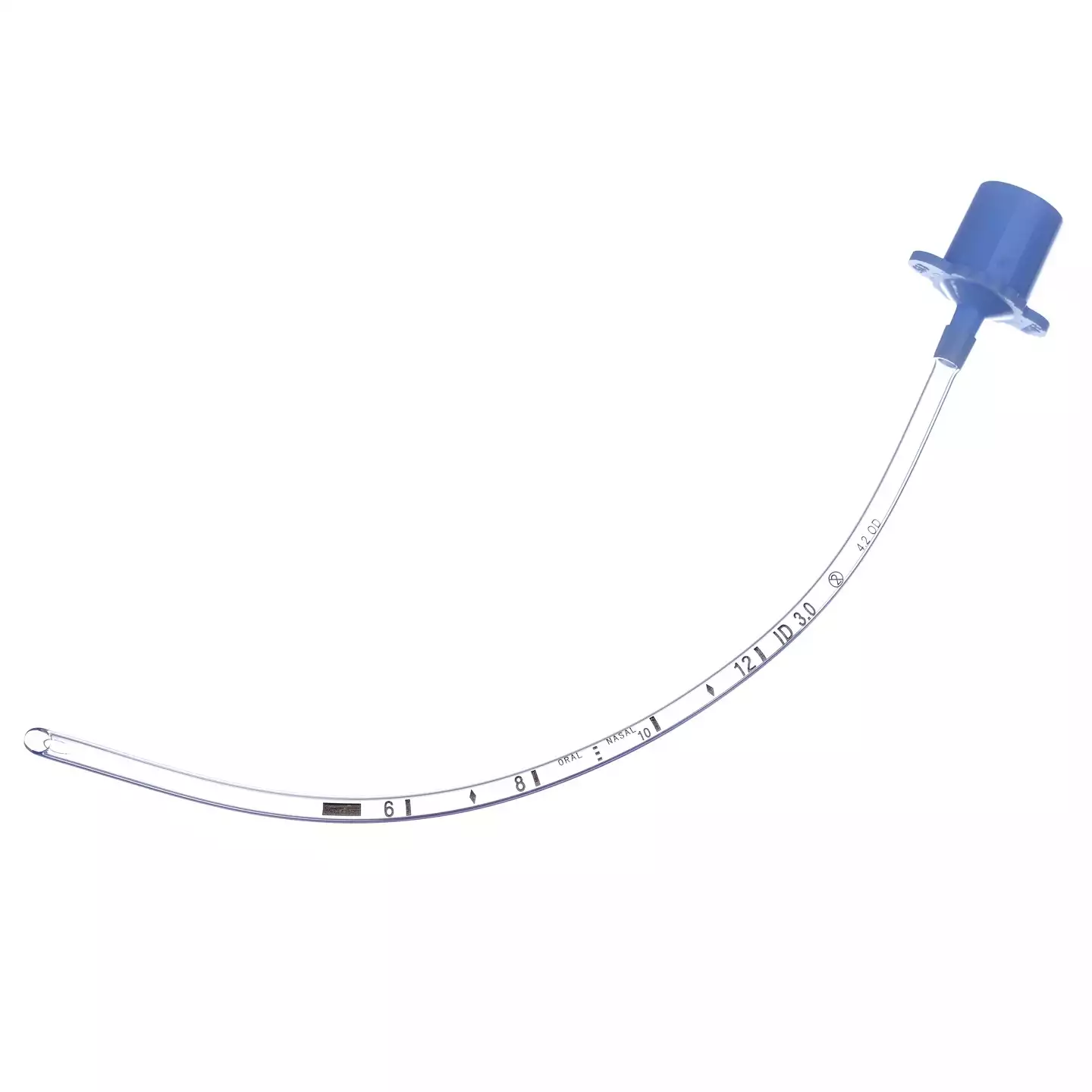 Трубка эндотрахеальная №2,0 без манжеты, внеш. диаметр 3,0мм, длина 140мм, стерильная