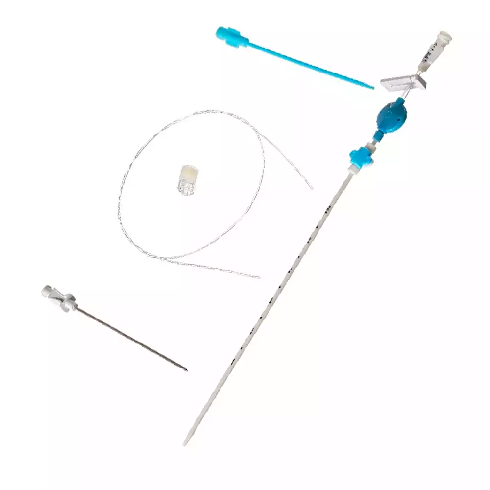 Набор КПРВ (2,3*1,6-1,4) с J-обр. металлическим проводником, стерильный, полиуретановый