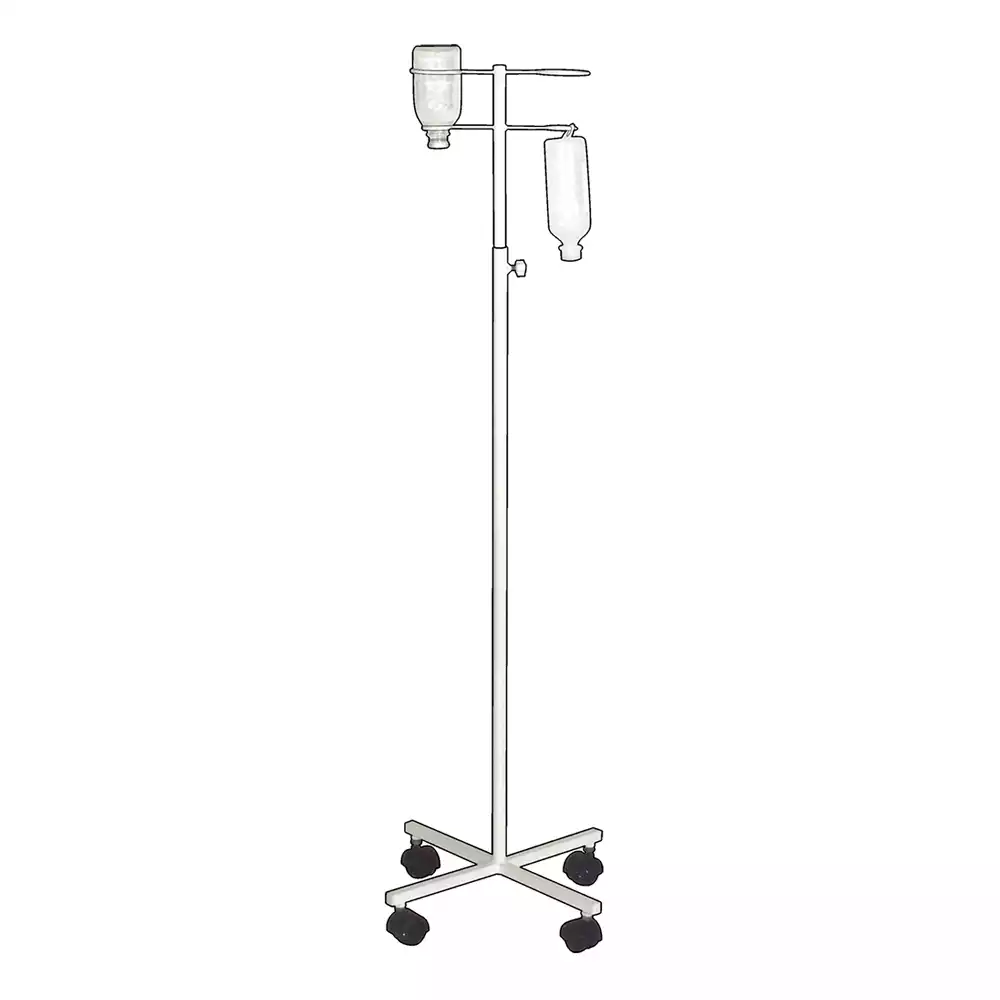 Штатив М192 для вливаний, с регулированием высоты, на колесах, максимальная высота 2300мм