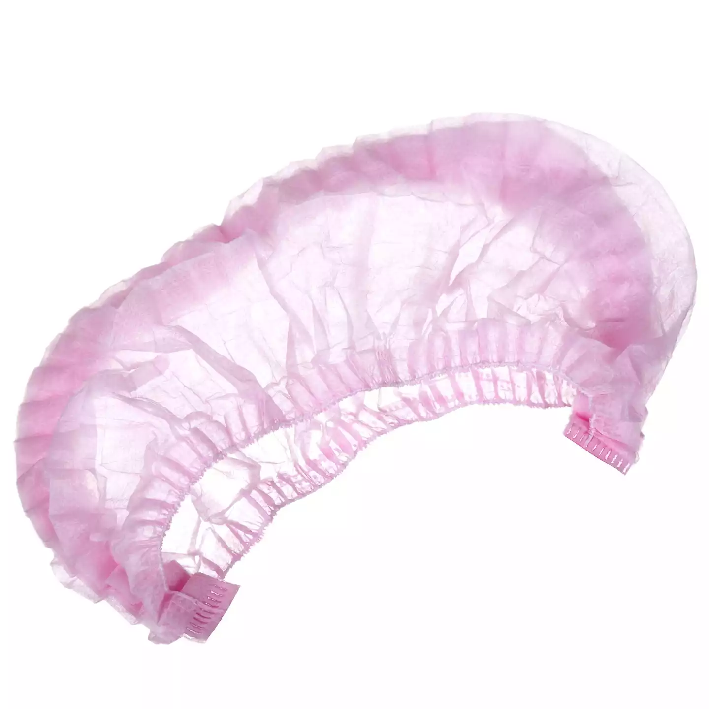 Шапочка Шарлотта Elegreen стандарт (клип), смс 15г/м2, нестерильная, цвет розовый