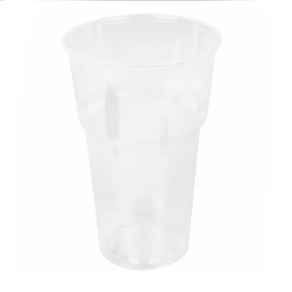 Стакан одноразовый Лайма 0,5 л, прозрачный