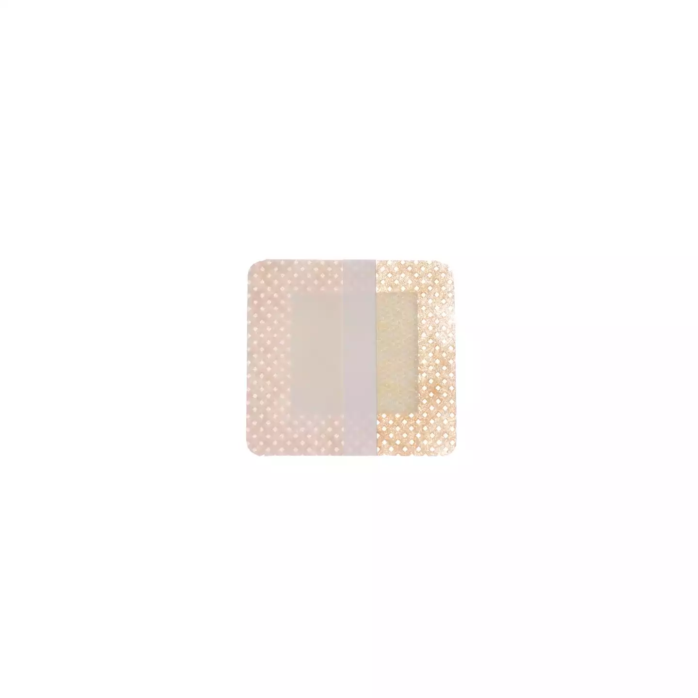 Лейкопластырь LEIKO бактерицидный, размер 3,8см*3,8см, телесный, на нетканной основе, гипоаллергенный