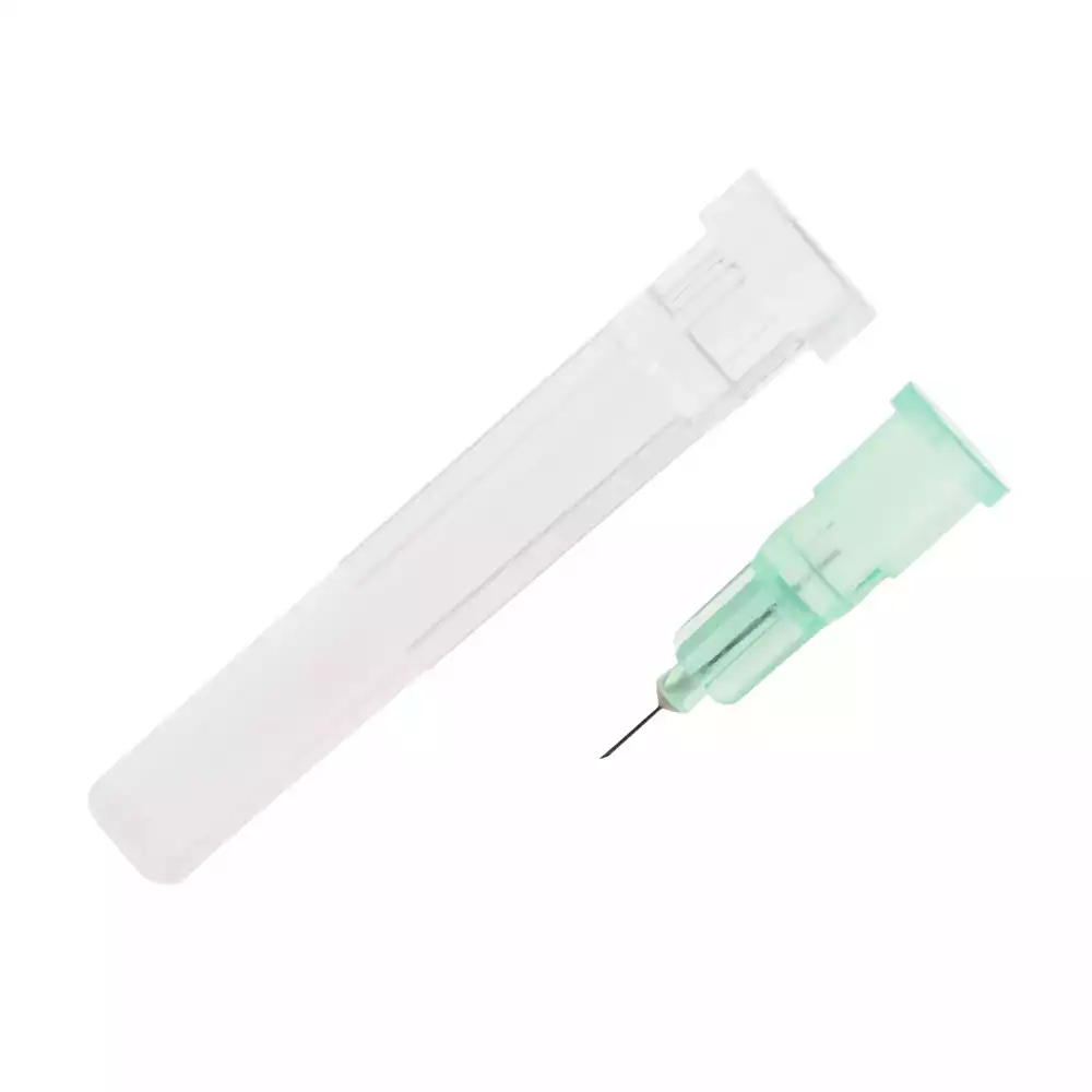 Игла для микроинъекций MESORAM, размер 33G (0,20*4мм), стерильная, зеленая