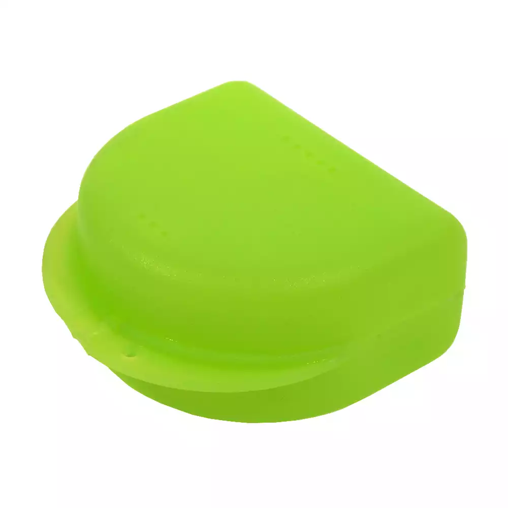 Контейнер для съемных ортодонт.аппаратов малый - цвет салатовый