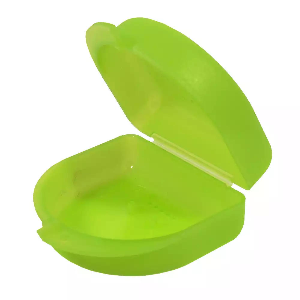 Контейнер для съемных ортодонт.аппаратов малый - цвет салатовый