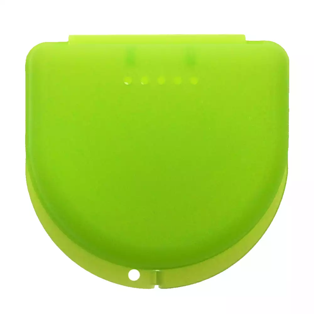 Контейнер для съемных ортодонт.аппаратов большой - цвет салатовый