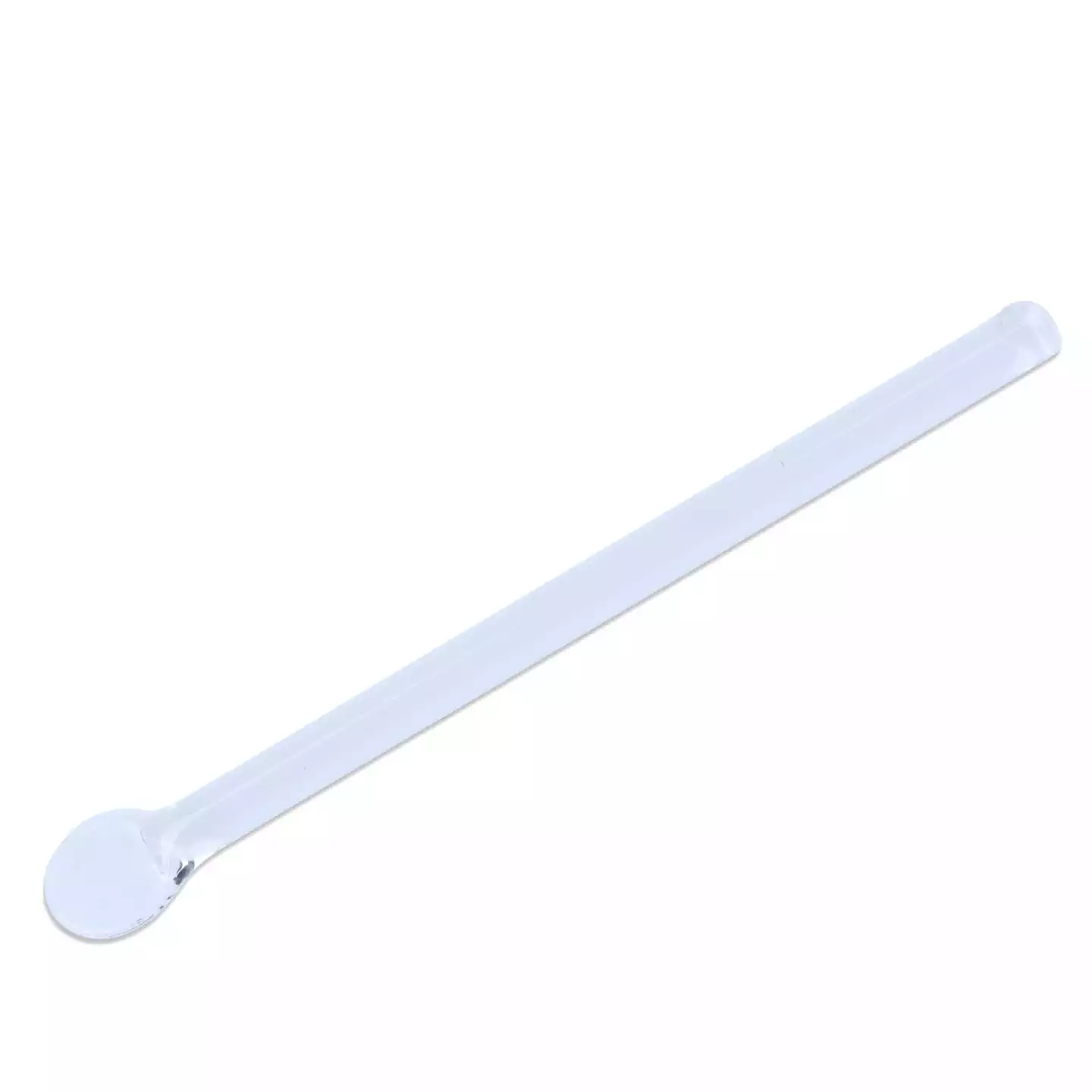 Лопатка глазная, стеклянная, длина 85мм, диаметр 3,5мм, нестерильная