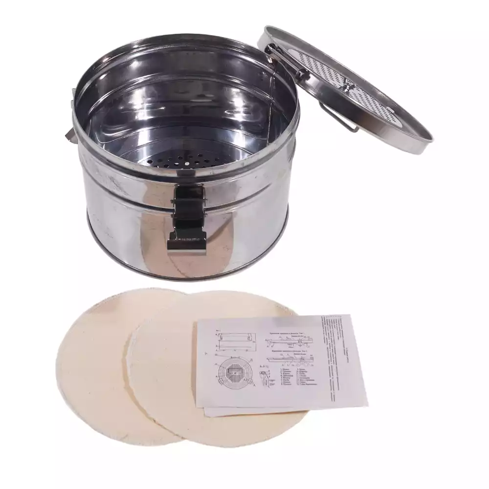 Бикс медицинский (Коробка стерилизационная), круглый, с фильтрами КСКФ-6, объем 6,0л