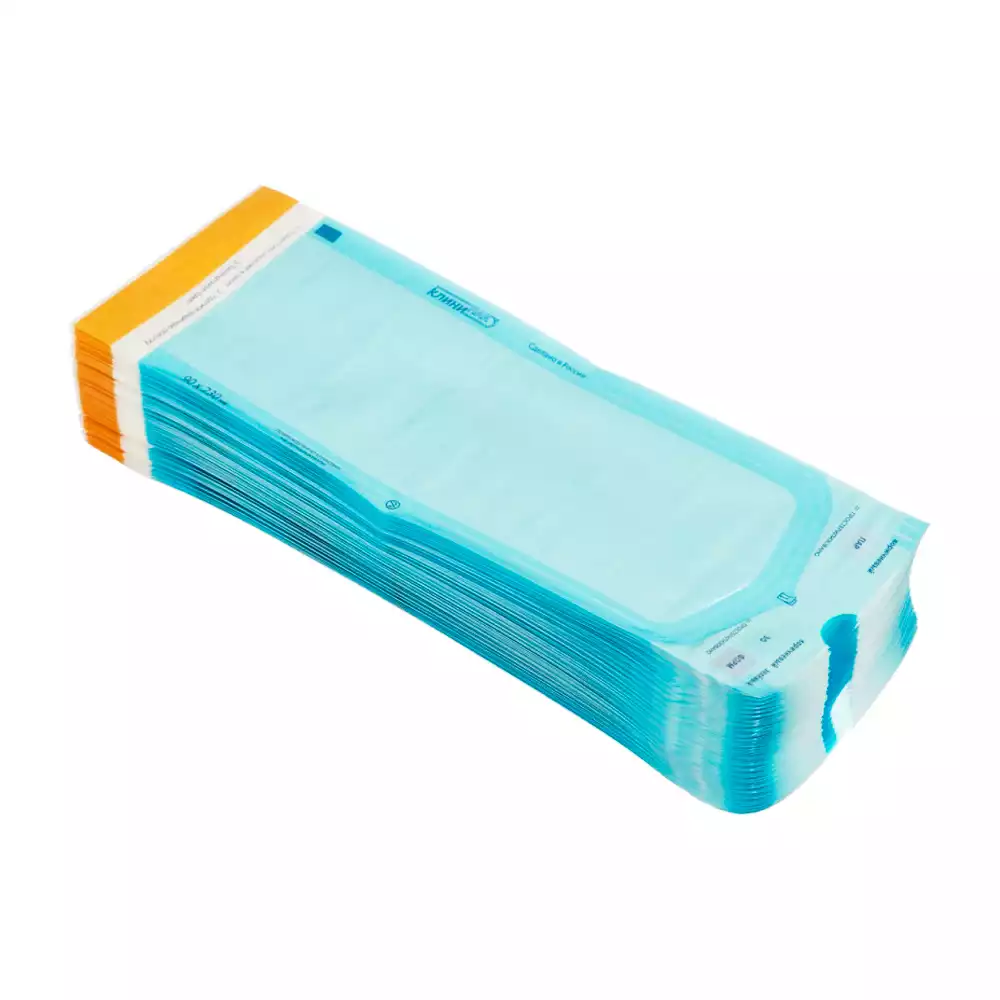 Пакет Клинипак, размер 75*250мм, комбинированный, самозапечатывающийся, упаковка 200шт