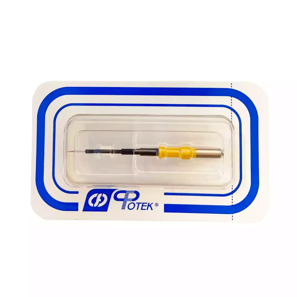 Электрод-игла ЕМ-140, микродиссекционый, рабочая длина 40мм, диаметр штекера 4мм, с прямым стержнем