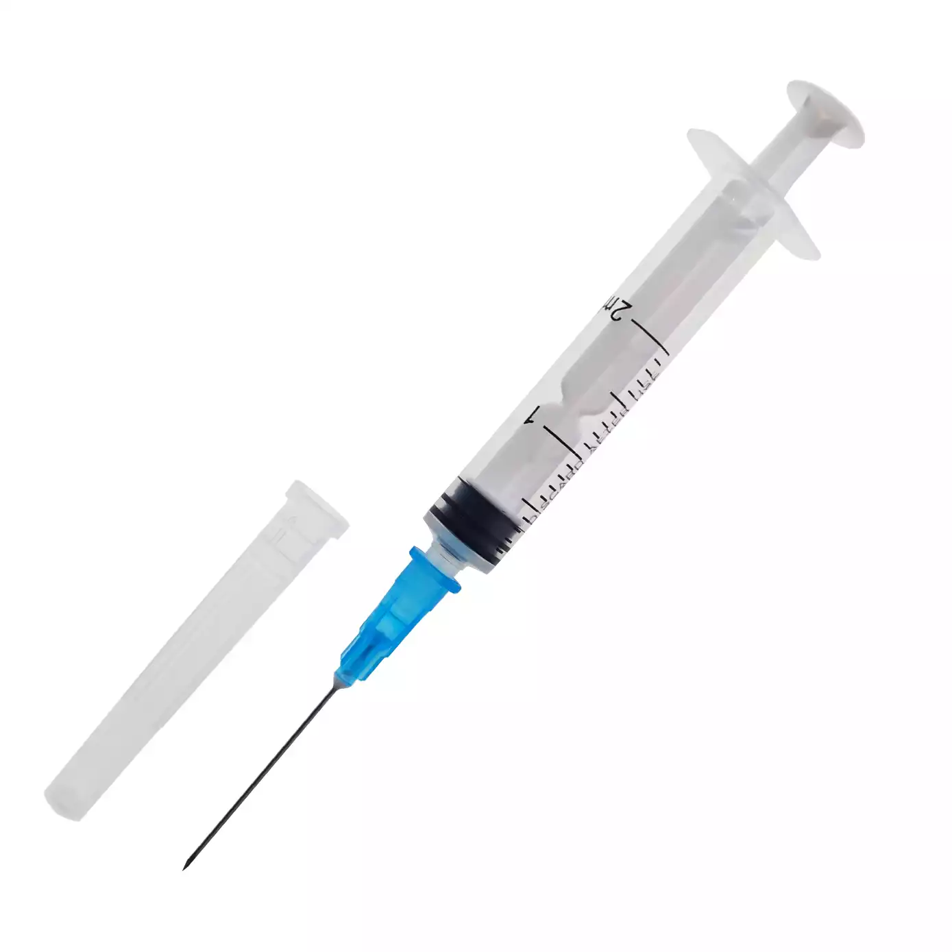 Шприц 2,0мл, 3-х компонентный, игла 23G*1 1/4 (0,6х30мм), стерильный