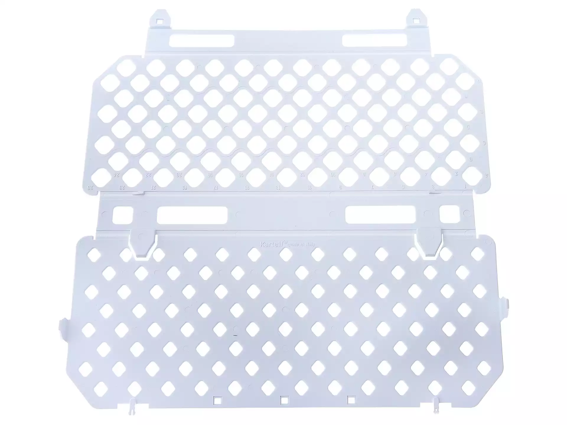 Штатив для микропробирок объемом 1,5мл, 100 гнезд, материал ПП, цвет белый, без РУ