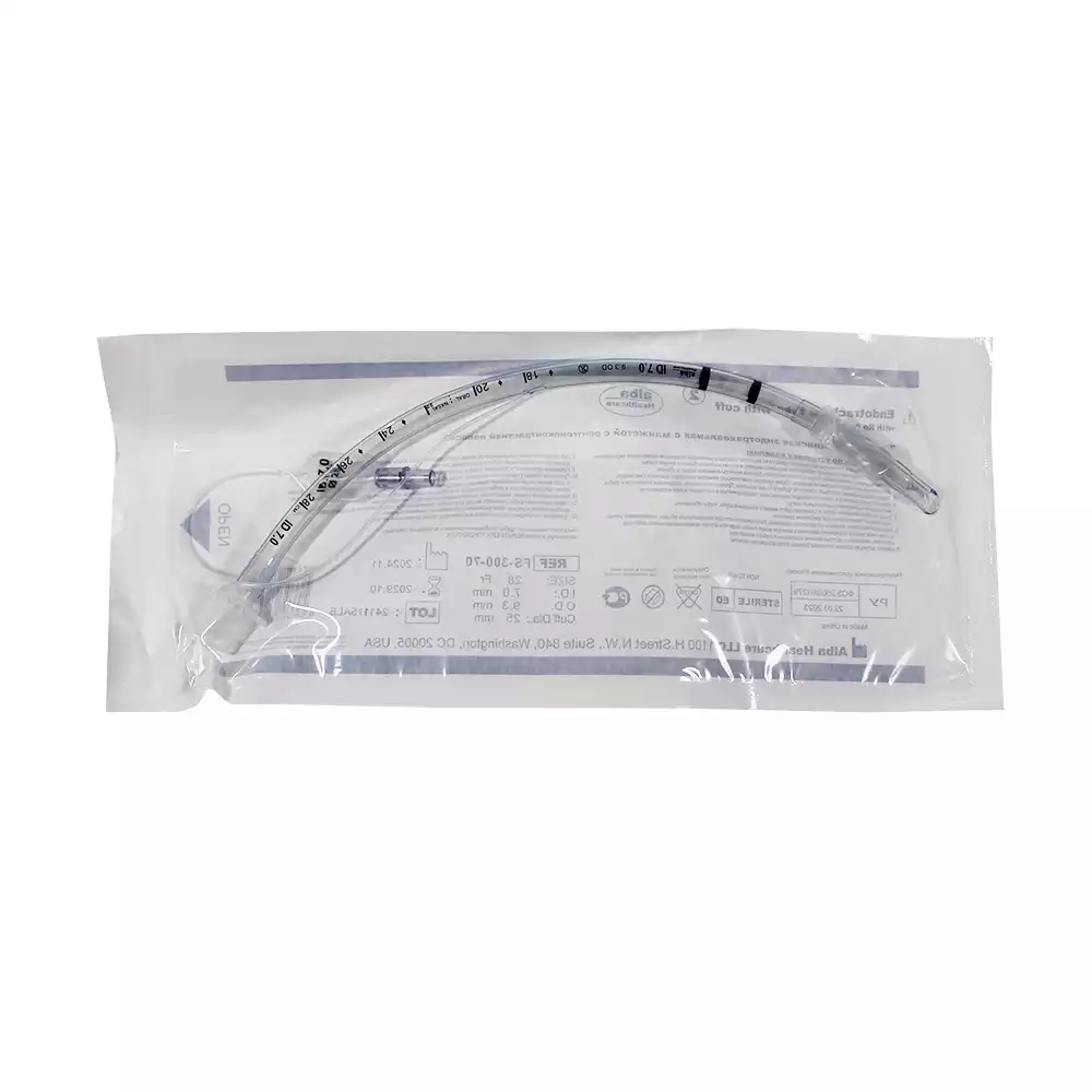 Трубка эндотрахеальная №7,0 с манжетой объемом 21мл, диаметр 7,0/9,3мм, длина 320мм, стерильная