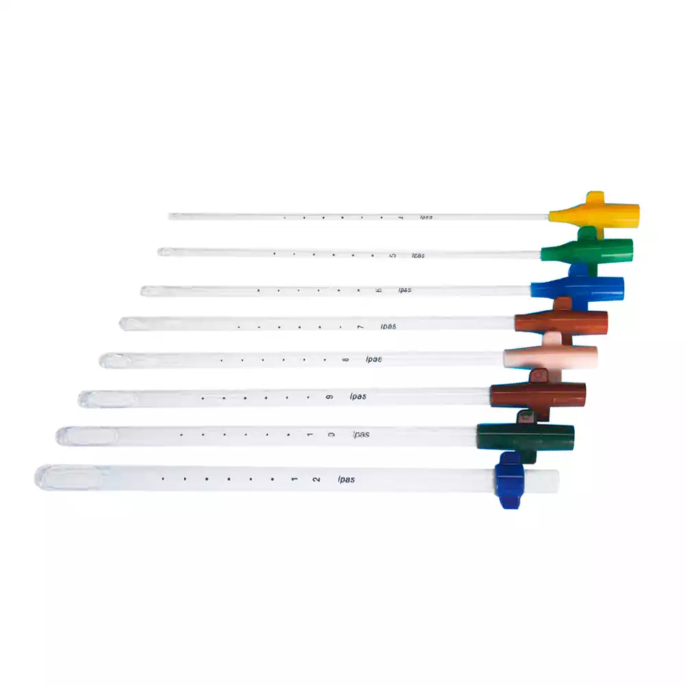 Канюля IPAS EasyGrip, размер SR8, внешний диаметр 8мм, полугибкая, цвет белый, одноразовая стерильная