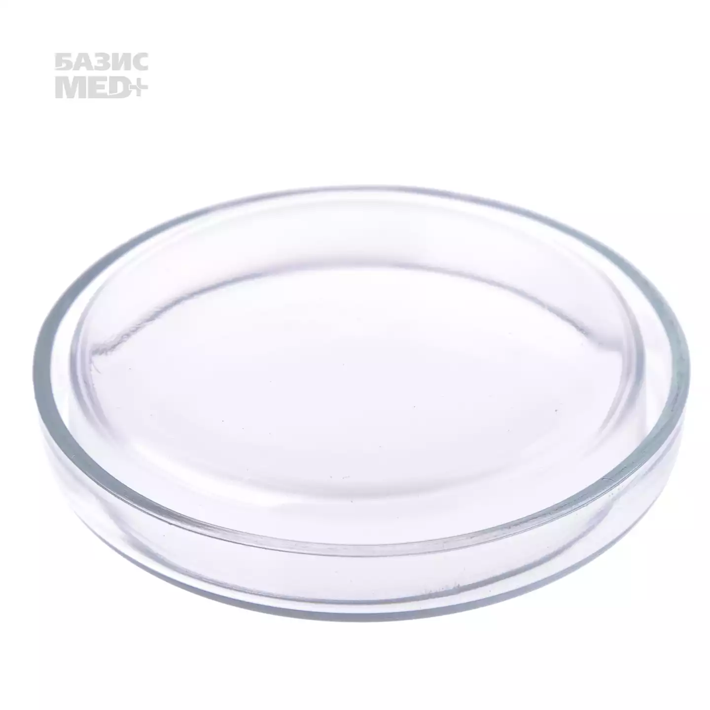 Чашка Петри, размер 100*20мм, с крышкой, стекло