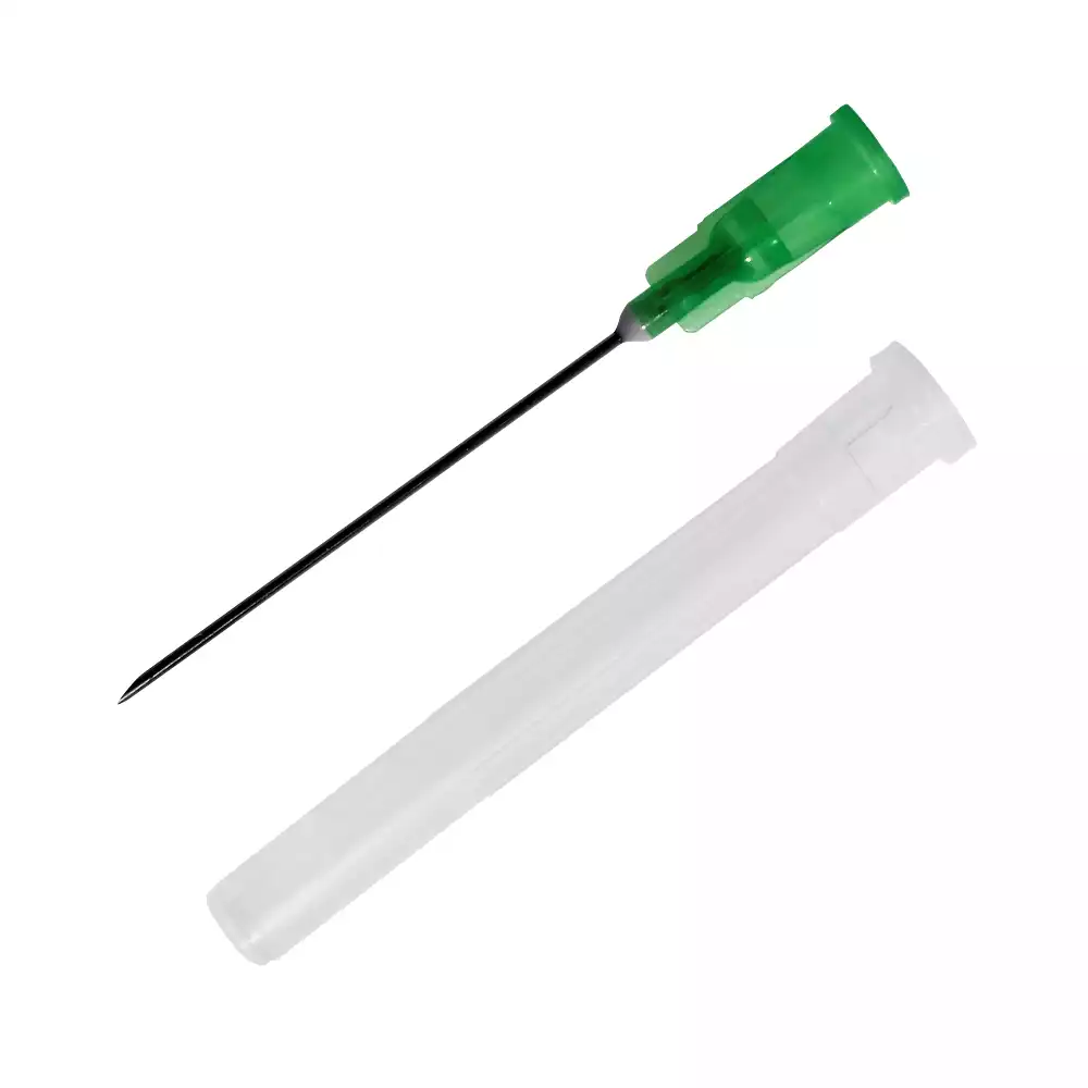 Игла КОМАР инъекционная 21Gх1 1/2 (0,8х40мм), стерильная, зеленая