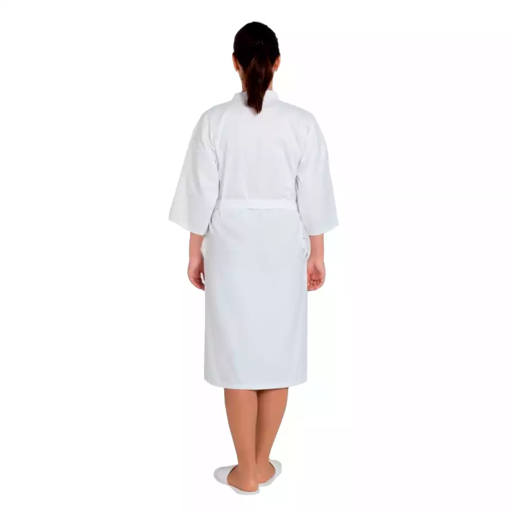 Халат Вафельный "Сауна" р.56-58, ткань вафельная, 100% хлопок, впитываемость 200г/м2