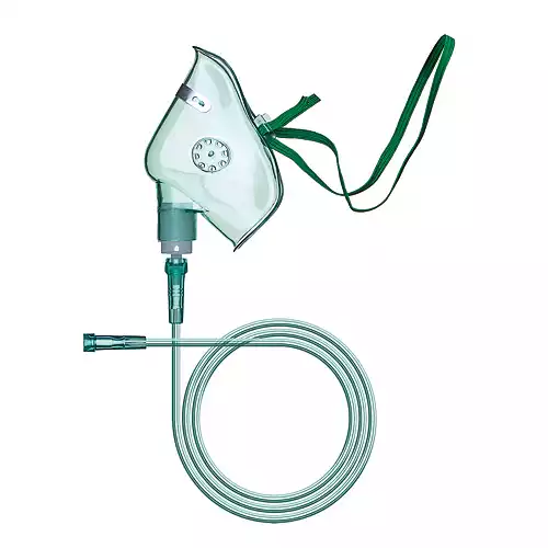 Маска кислородная, размер XL, с трубкой, одноразовая, стерильная