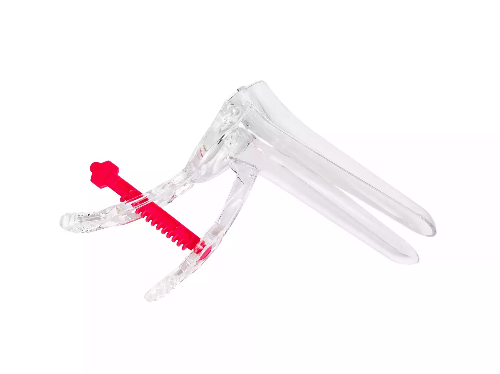 Зеркало гинекологическое по Куско, размер №1(S), с поворотным фиксатором, прозрачное, одноразовое, стерильное