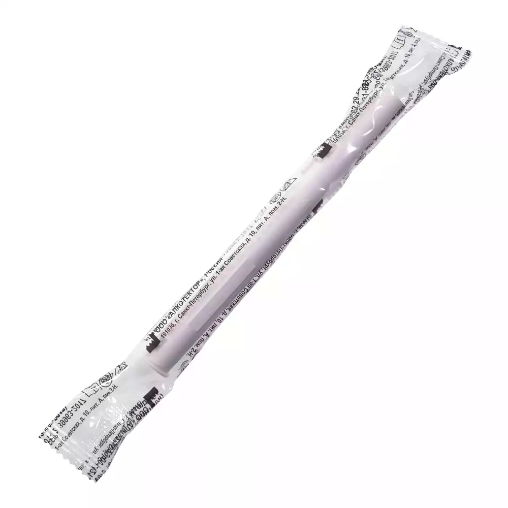 Мундштук для анализаторов паров этанола  Lion,  с патрубком, пластмассовый