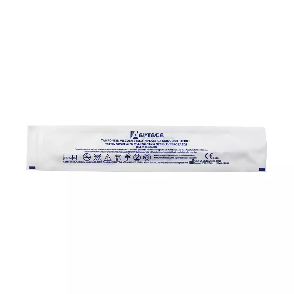 Зонд для отбора проб с тампоном MR (пластик-вискоза) без пробирки, 5*15 мм