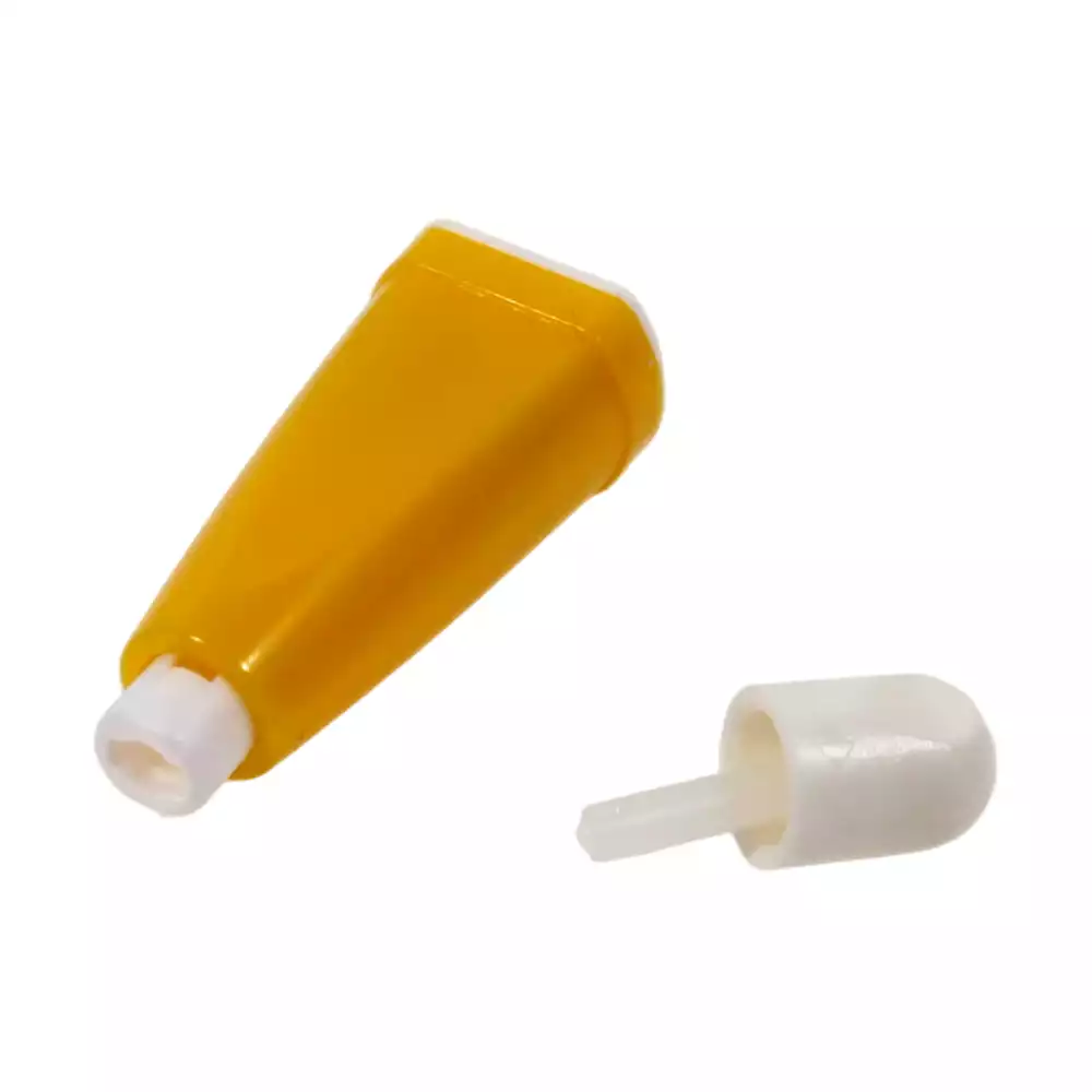 Ланцет автоматический Юнона, с иглой 26G, глубина прокола 1,8мм, цвет желтый