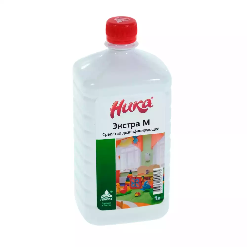 Ника-Экстра М объем 1,0л, средство дезинфицирующее с моющим эффектом