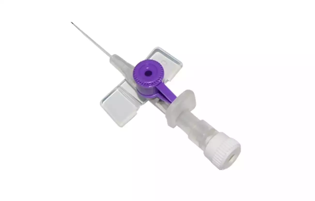 Катетер внутривенный для оперативного обратного вброса, с иглой ADVA,тефлон 26Gx19 мм