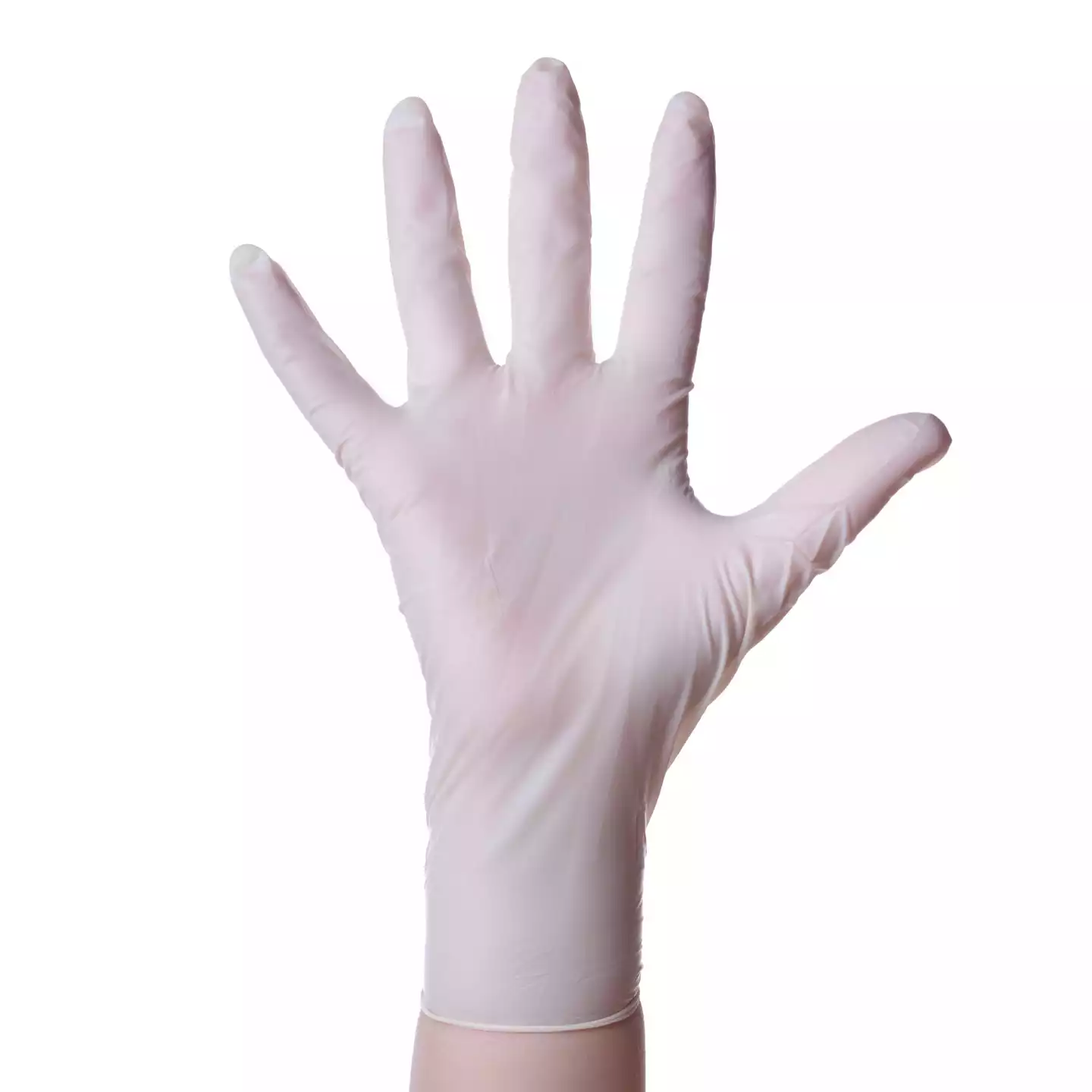 Перчатки РусМедУпак смотровые, размер М, латексные, текстурированные, неопудренные, стерильные, упаковка 50 пар