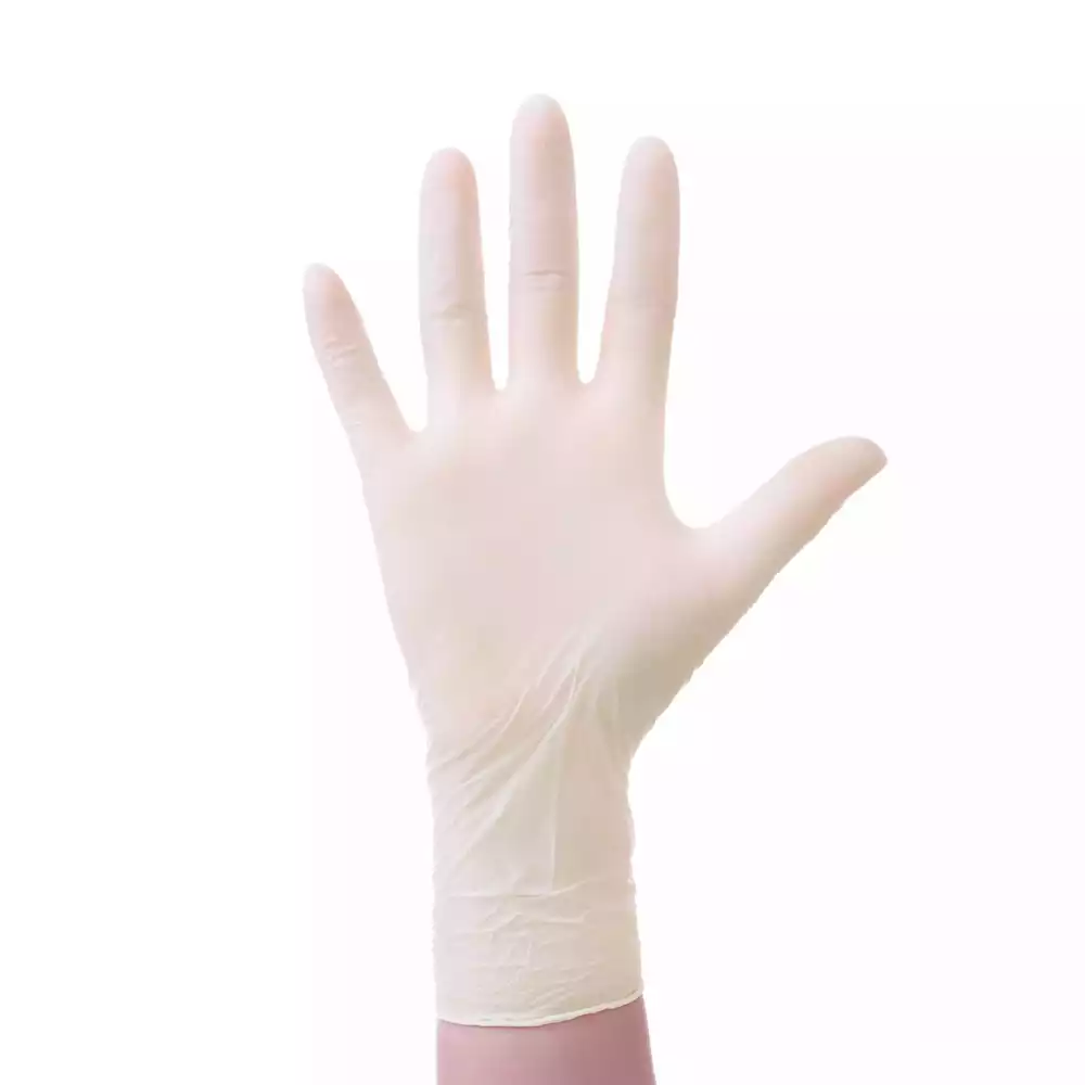 Перчатки BASIC EXAM PF, размер XS, латексные, неопудренные, текстурированные, нестерильные, упаковка 50 пар