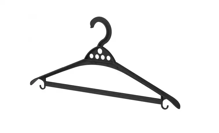 Вешалка-плечики "Комфорт" р.48-50 черный