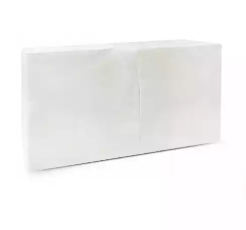 Салфетка БигПак 24х24 белая 1-сл. 400 шт