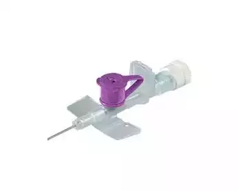 Катетер внутривенный периферический Berocan с портом и с крыльями, трубка катетера фторэтиленпропилен (FEP) с 2-мя р/к полосами,26G (0,6x19мм)