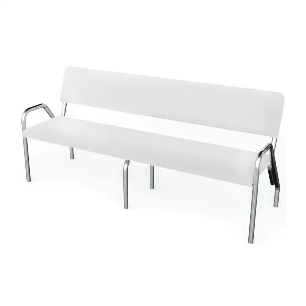 Банкетка БС3, со спинкой, размер 1900x660x850мм