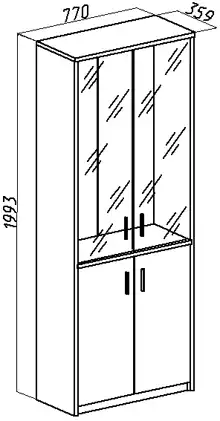 Шкаф для документов С-302